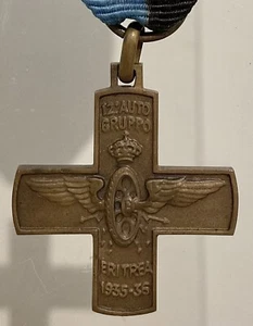 REGIO ESERCITO 12° AUTOGRUPPO ERITREA 1935.1936 CROCE CAMPAGNE D’AFRICA - Picture 1 of 8