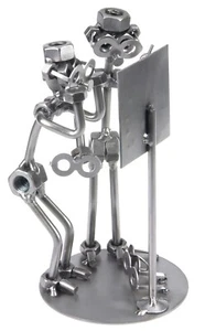 metalman24 Schraubenmännchen AUGENARZT Stethoskop geschenk geschenkidee   - Bild 1 von 1