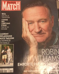 PARIS MATCH MAGAZINE (August 2014) Robin Williams Hommage - Imagen 1 de 1