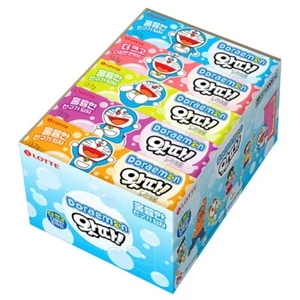LOTTE WATTA Gum x Doraemon - 13.7g x 25packs (1BOX) - Imagen 1 de 3