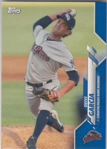 Tarjeta de novato Topps Pro 2020 debut Deivi Garcia azul #2 Yankees 056/150 - Imagen 1 de 1