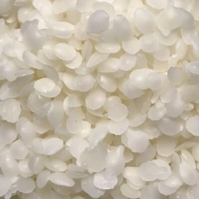 Pastillas pellets de cera de abejas 100 % blanca pura de 9 lb para hacer jabón con velas bálsamos labiales Foto 1 de 4
