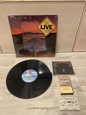 KINKS CD VINYL & Cassette Lot Live-The Road MCA-42107 Kronikles CD 1 Give The - Image 1 of 4