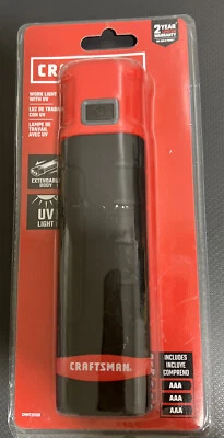Craftsman LED Work Light 200 Lumen Extendable UV Automotive Leak Shop CMMT25158 - Image 1 of 2