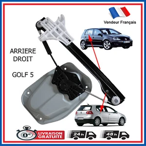 Alzacristallo Elettrico Posteriore Destro per VW Golf V = 1K4839462A - Foto 1 di 4