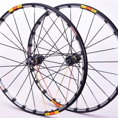 26 27.5 29" Bicycle Carbon Hub Wheelset MTB Bike Thru Axle Quick Release Wheels - Image 1 of 4