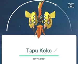 Pokèmon Go Tapu Koko Registered/Unregistered 30 Day - Picture 1 of 1
