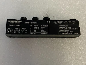 TURCK SNNE-0404D-0007 Piconet Extension Module for IP-Link With 6603384 Fieldbus - Picture 1 of 4