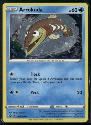SWSH: Sword & Shield Promo Cards #SWSH093 Arrokuda - Image 1 of 2