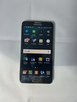 Смартфон Samsung Galaxy Note 3 (SM-N900T) 32 Гб - черный (GSM разблокированный) - H3561 - Изображение 1 из 4