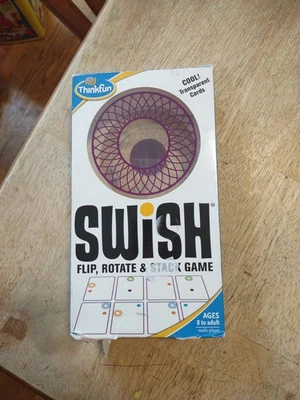 Juego de cartas SWISH 2011 abatible giratorio patrón fabricación ThinkFun nuevo sellado Foto 1 de 2