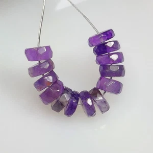 11.37 Ct Natural Purple Amethyst Round Cut Beads - 9284 - Picture 1 of 2