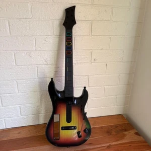 Red Octane Sunburst Wireless Guitar Hero Wii Parts Only, Read Description - Picture 1 of 7