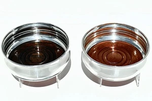 Par de posavasos para botellas de champán/vino de plata de ley: Deakin & Francis 1971:332 g - Imagen 1 de 24