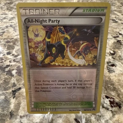 All-Night Party Reverse Holo 96/122 NM Breakpoint *ft Umbreon - Image 1 of 2