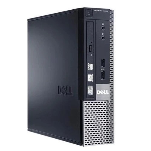 Mini PC Dell 9020 USFF Core i5 Ram 8GB SSD 120GB DVD Computer Windows 10 PRO - Immagine 1 di 4