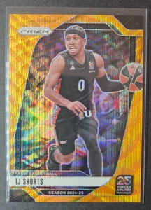 TJ Shorts 2024-25 Panini Prizm Turkish Airlines EuroLeague /60 Orange Wave #37 - Bild 1 von 2