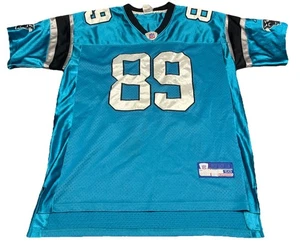 Maglia calcio uomo Reebok Steve Smith #89 Carolina Panthers taglia 50 - Foto 1 di 5