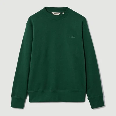 Ellesse Womens Sweatshirt Chieuti Pullover Jumper Sweat Dark Green - Image 1 of 4