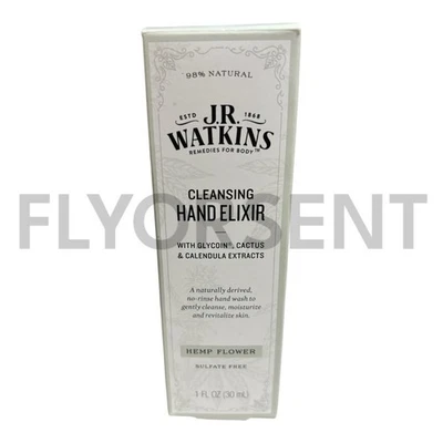 J. R. WATKINS~Elixir manual de limpeza de flores. Novo na caixa - Imagem 1 de 2
