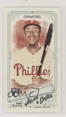 2018 Topps Allen & Ginter Mini JP Crawford #127 Rookie RC - Image 1 of 2