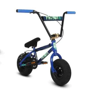 FatBoy Pro Mini 10" BMX Bicycle Fat Tire Freestyle Bike Blue Viper NEW - Picture 1 of 3