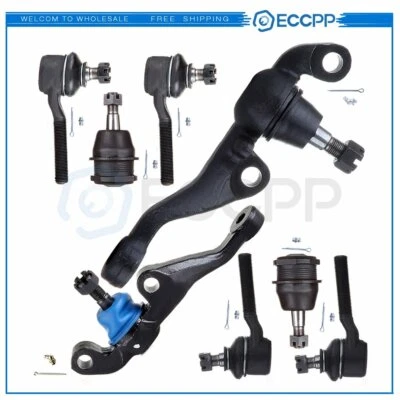 8pcs For 1970-1974 Dodge Charger & Coronet Front Ball Joints Tie Rods Suspension - Imagem 1 de 4