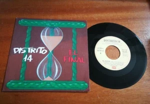 DISTRITO 14 El final DUO BUNBURY HEROES DEL SILENCIO SINGLE VINILO PROMO 1992 - Foto 1 di 2