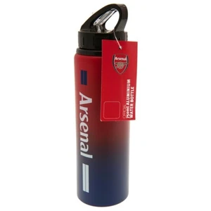 Arsenal FC Aluminium XL Stripe Design Drinks Bottle Official Merchandise NEW UK - Picture 1 of 3