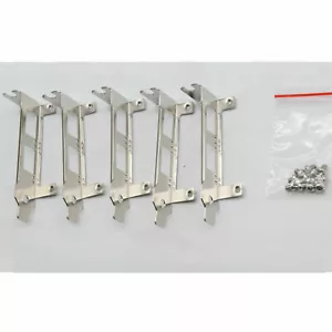 10 pcs Low Profile Brackets for Intel X520-DA2 X520-SR2 X520-LR2 X710-DA2 - Picture 1 of 3
