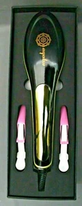 EQOBA Thermal Hair Straighter Brush Anti-Static Ceramic Heating Detangling NEW - Picture 1 of 7