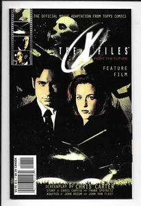 High Grade Topps X-Files Official Movie Adaptation  #NN 1998 NM, Mulder & Scully - Picture 1 of 2