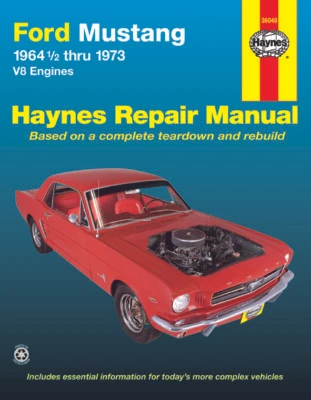 Ford Mustang, Mach 1, GT, Shelby, Boss V8 1964-1973 Workshop Repair Manual 36048 - image 1 of 2