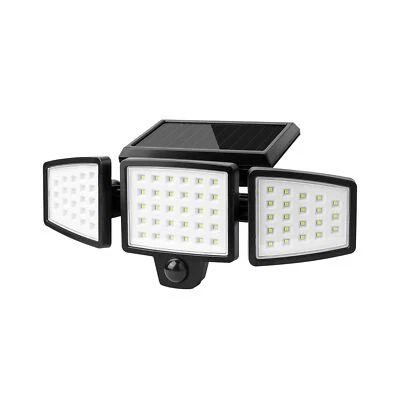 Luces de inundación solares LE para exteriores, luces de seguridad activadas por movimiento, WL4000 altas... Foto 1 de 4