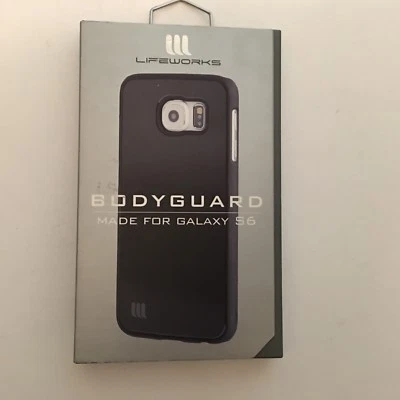 Funda de aluminio guardaespaldas Samsung Galaxy S6 Lifeworks, negra ¡NUEVA! Foto 1 de 4