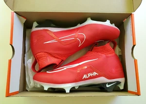 Nike Alpha Menace Elite 3 University Red Men's Football Cleats CT6648 616 Size 9 - Picture 1 of 12