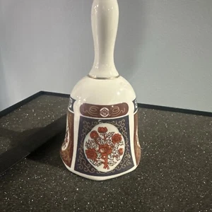 6 In Alta Campana Floreale Vintage Da Collezione Giappone Asiatico * - Foto 1 di 7