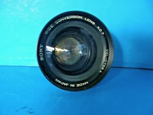 SONY WIDE CONVERSION LENS X0.7 VCL-0758A WITH BELT CASE MADE IN JAPAN - Picture 1 of 9