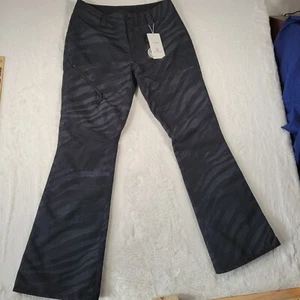 Volcom Damen Hallen Snowboard Snow Skihose Schwarz auf Schwarz mittel NEU - Bild 1 von 8