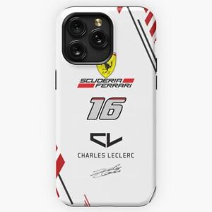 NEW Design Charles Leclerc | Ferrari iPhone Samsung Tough Case
