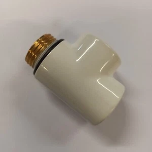 1/2" White Brass Tee Fitting with Oring - Picture 1 of 1