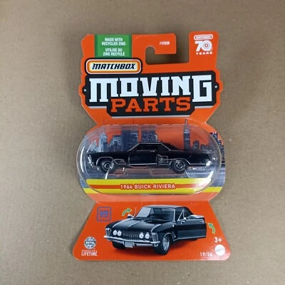 Matchbox Moving Parts 1964 Buick Riviera Black  - Image 1 of 2