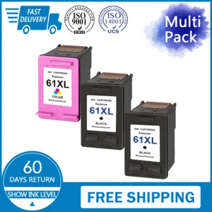 61XL Color Ink Cartridge Combo PK for HP Officejet 2620 2621 4630 4632 4634 4635 - Picture 1 of 12