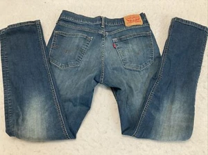 Levi's 541 Blue Jeans Straight Leg SZ 32 x 34? Red Tab only has R See Pics - Picture 1 of 24
