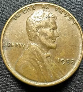 1952 Lincoln Cent-DDO-DIE CRACK - Picture 1 of 5