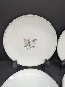 Noritake China Japan 5605 Margot Antique Rose Design Salad Plate Lot of 5 - Picture 1 of 11
