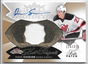 14/15 Fleer Showcase: Damon Severson Rookie Patch Auto Card #'d 115/375 (#152) ! - Picture 1 of 1