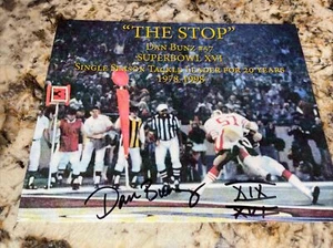Dan Bunz “The Stop” Autographed San Francisco 49ers 8X10 Signed Photo Auto - Picture 1 of 2