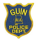Guin Alabama Al Sheriff Police Patch State Shape Outline 3.5? ~
