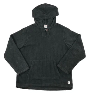 Birdwell Terrycloth Mens Size Medium Baja Beach Hoodie Jacket Sweater Grey - Picture 1 of 9